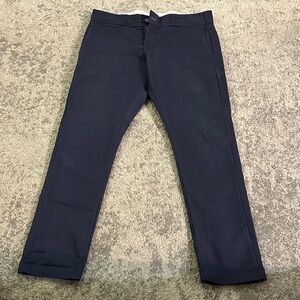 Dickies Men's Navy Skinny straight          32 X 30